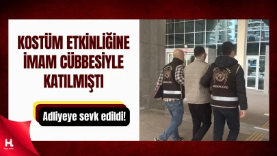 İmam Cübbesiyle Kostüm Etkinliğine Katılmıştı, Adliyeye Sevk Edildi