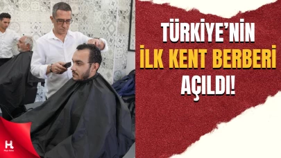 Eskişehir’den Örnek Proje: İlk Kent Berberi Kapılarını Açtı