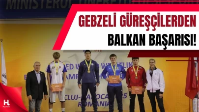 Gebzeli Güreşçiler Balkan Şampiyonasından Madalyalarla Döndü