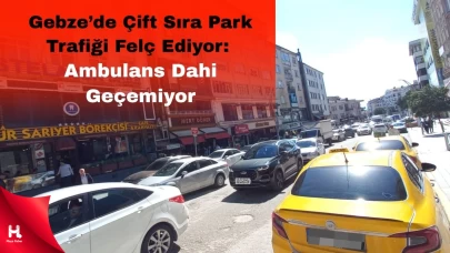 Atatürk Caddesi’nde Çifte Park Kaosu