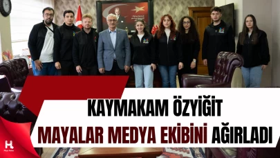 Mayalar Medya A.Ş. ve MayaHaber.com Ekibini Makamında Kabul Etti