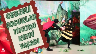 Gebze’de Çocuklar Tiyatro Keyfi Yaşadı: “Beneksiz Böcek Uğur” Minikler İzleyicilerle Buluştu