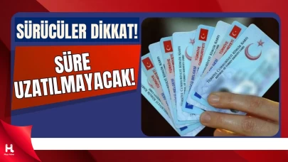 Dikkat! 1 Kasım’dan Sonra Ehliyet Yenileme Ücreti 7.438 TL Olacak