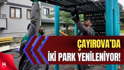 Çayırova Belediyesi İki Parkta Yenileme Çalışması Başlattı