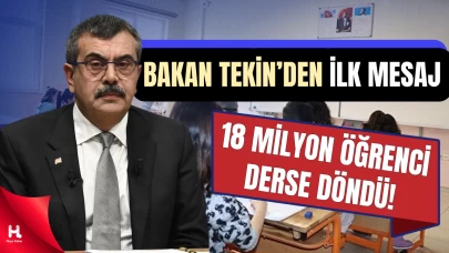 Bakan Tekin’den Ara Tatil Sonrası Mesaj