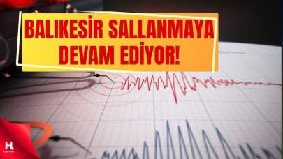 Sındırgı’da Artçılar Bitmiyor: Depremle Yine Sallandı