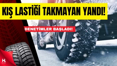 Kış Lastiği Zorunluluğu Başladı: İşte Cezalar