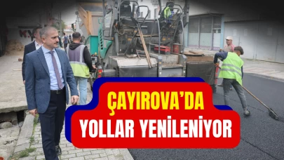 Çayırova Belediyesi 3 mahallede asfalt atağı başlattı