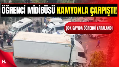 Muğla’da Korkunç Kaza! Öğrencileri Taşıyan Midibüs Kamyonla Çarpıştı
