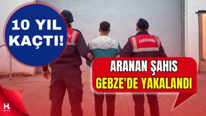 Gebze’de 10 Yıl Hapis Cezalı Şahıs Jandarmadan Kaçamadı