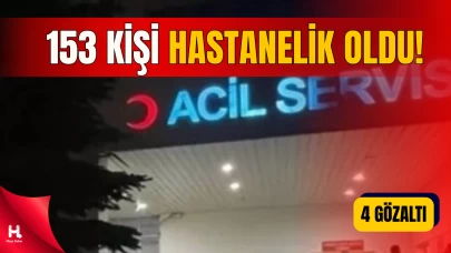 Ankara'da 153 Kişi Zehirlenmişti! 4 Kişi Gözaltında Alındı
