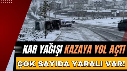 Nevşehir’de İşçi Servisi Devrildi: 14 İşçi Yaralandı