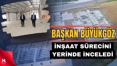 Büyükgöz, Geçici Kaymakamlık Binasını Yerinde İnceledi
