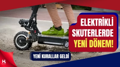 E-Skuterlere Coğrafi Çitleme ve Yeni Kurallar Geldi