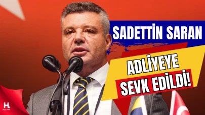 Sadettin Saran İstanbul Adalet Sarayı’na Getirildi