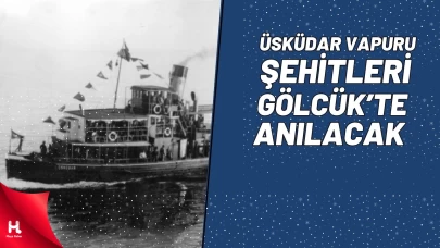Üsküdar vapuru faciası Şehitleri Gölcük'te anılacak