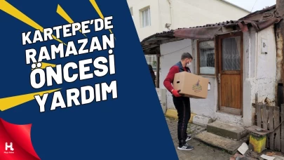 Kartepe'de Ramazan öncesi ihtiyaç sahibi ailelerin yüzleri güldürülüyor