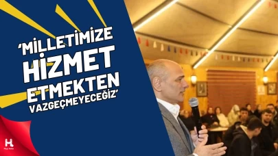 Başkan Söğüt: “Mi̇lleti̇mi̇ze Hi̇zmet Etmekten Vazgeçmeyeceği̇z”