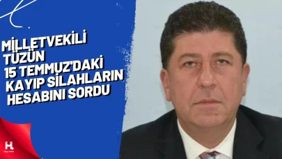 Milletvekili Tüzün 15 Temmuz'daki Kayıp Si̇lahların Hesabını Sordu