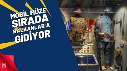 Çanakkale Savaşları Mobil Müzesi Edirne'de