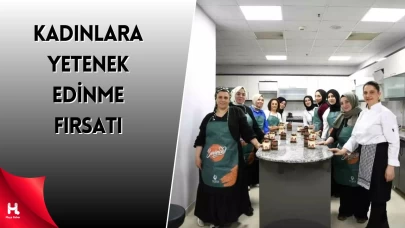 Çayırova Belediyesi'nden Kadınlara Yönelik Pastacılık Kursu