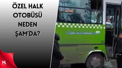 Kocaeli Özel Halk Otobüsü'nün Şam'da ne işi var?