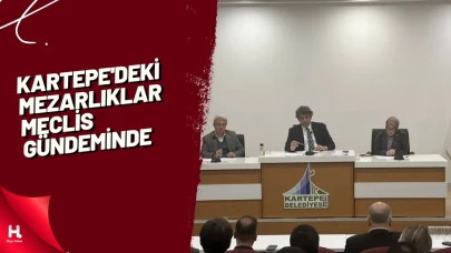 Kartepe'deki mezarlıklar meclis gündeminde