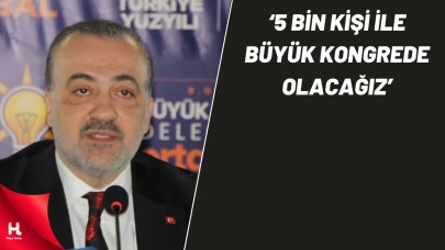 İl Başkanı Şahin Talus: “5 bin kişi ile büyük kongrede olacağız”