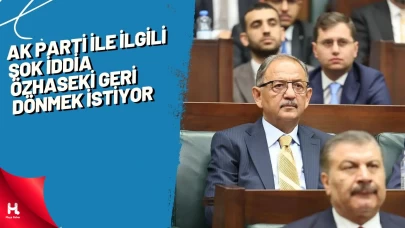AK Parti ile ilgili şok iddia: Özhaseki geri dönmek istiyor