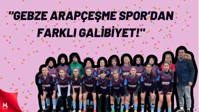 Gebze Arapçeşme Spor’ dan Farklı ve Net Galibiyet!