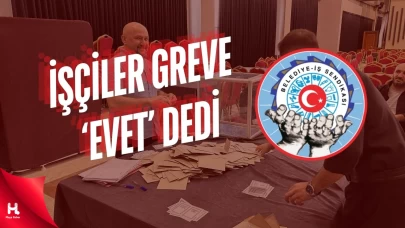 Körfez Belediyesi'nde İşçiler Greve 'Evet' Dedi