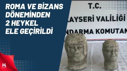 Roma Ve Bizans Dönemine Ait Heykeller Orada Bulundu