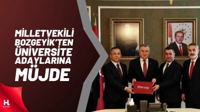 Milletvekili Bozgeyik'ten Üniversite Adaylarına Müjde