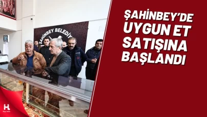 Şahinbey Belediyesi Uygun Et Satışına Başladı
