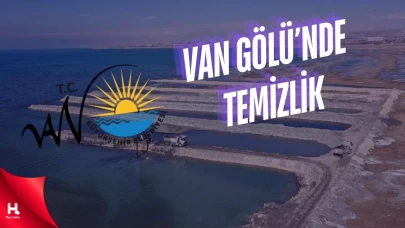 Van Gölü'nde Temizlik Çalışmaları