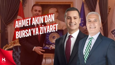 Balıkesir Büyükşehir Belediye Başkanı Ahmet Akın'dan Bursa'ya Ziyaret
