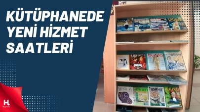 Yalova İl Halk Kütüphanesi'nde Yeni Hizmet Saatleri