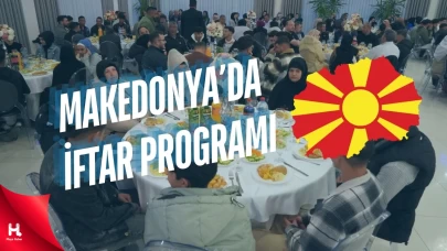 Kuzey Makedonya'da İftar Programı