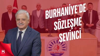 Burhaniye'de Sözleşme Sevinci