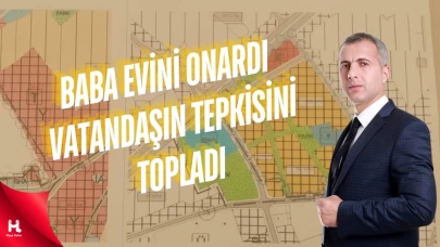 Eski Başkan Kentsel Dönüşüm Alanı İçinde Olan Annesinin Evini Onardı