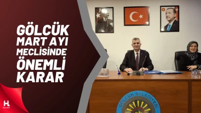 Gölcük Belediyesi Mart Ayı Meclisinde Önemli Karar