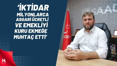 'İkti̇dar Mi̇lyonlarca Asgari̇ Ücretli̇ Ve Emekli̇yi̇ Kuru Ekmeğe Muhtaç Etti̇'