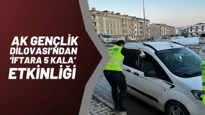 AK Dilovası Gençlik Kolları’ndan ‘İftara 5 Kala’ Etkinliği