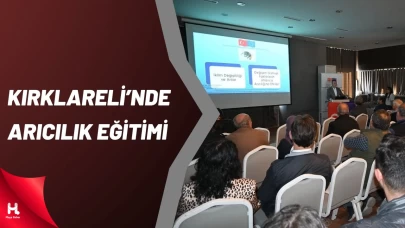Arıcılık Eğitimlerinin Son Durağı Kırklareli Oldu