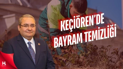 Ankara Keçiören’de Bahar Temizliği