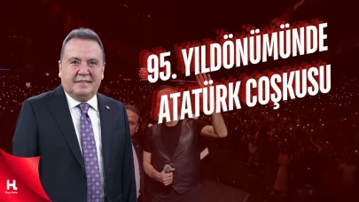 Atatürk'ün Antalya ziyaretinin Yıl Dönümünde Haluk Levent Coşkusu