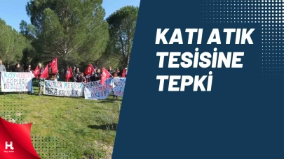 Balıkesir’de Köylülerin Katı Atık Tesisine Tepkisi