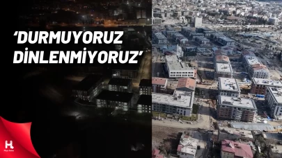'Şantiyelerimizde Gündüzün Temposunu Gece De Sürdürüyoruz'