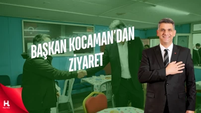Başkan Kocaman Ağasar Derneği̇ni̇ Zi̇yaret Etti̇