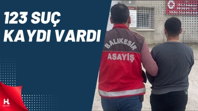 123 Suç Kaydı Olan Hükümlü Kıskıvrak Yakalandı